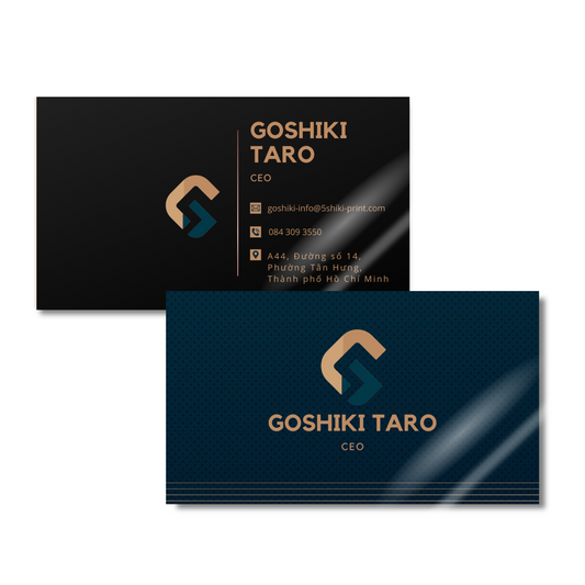 Business Cards Gloss lamination | Affordable and High Quality | Goshiki Vietnam